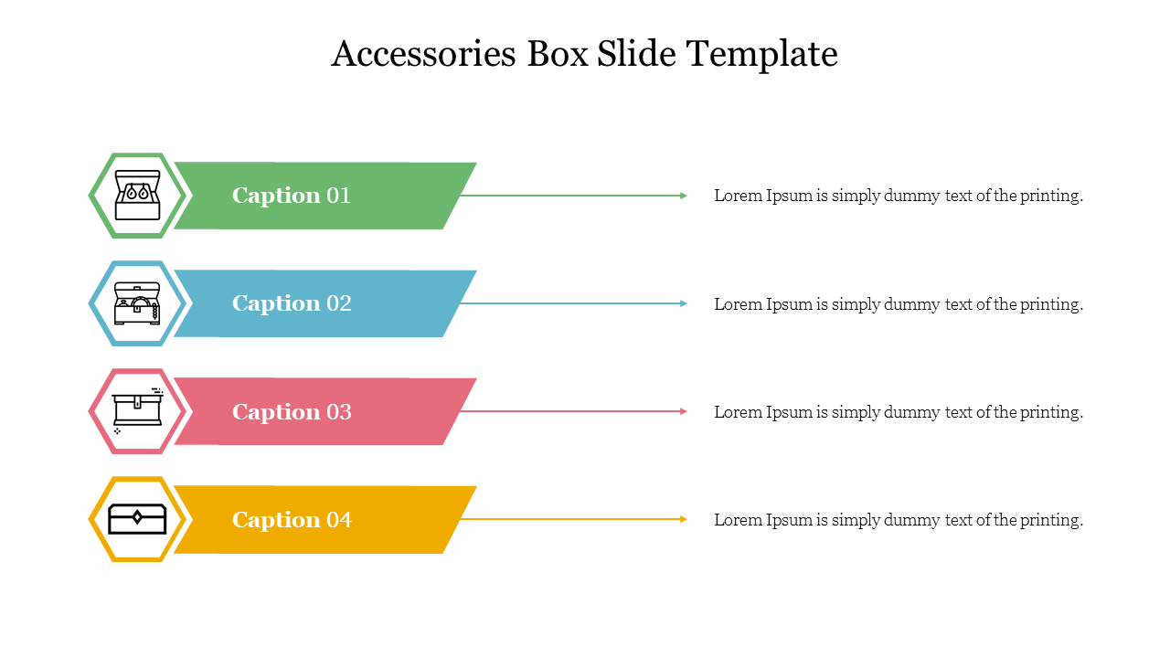 Accessories Box Slide Template